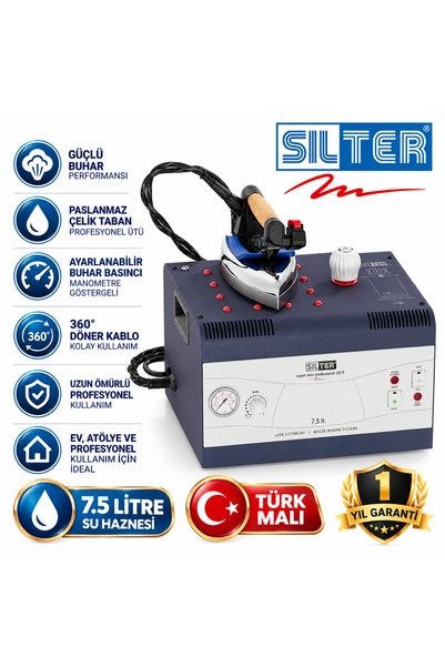 Silter Kazanlı Ütü Süper Mini 7.5lt / SPR/MN 2075