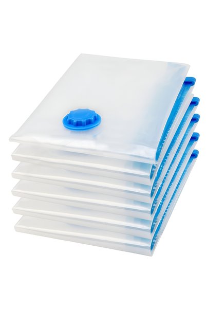 OEM Set de 3 saci de vid pentru haine, dimensiuni diferite, sigilare prin vid...