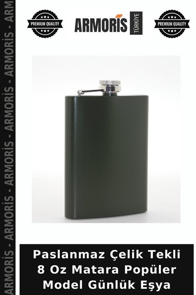 Armoris Stainless Steel Single 8-Oz Water Bottle—Popular Model, Everyday Item
