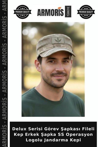 Armoris Deluxe Series Duty Cap, Mesh Cap, Men's Cap, SS Operations Logo Genda...