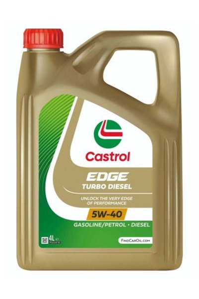 CASTROL Ulei de motor auto EDGE TURBO DIESEL 5W40, 4L