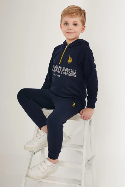 U.S. Polo Assn. Комплект анцуг ЗА МОМЧЕ - ТЕМНОСИН