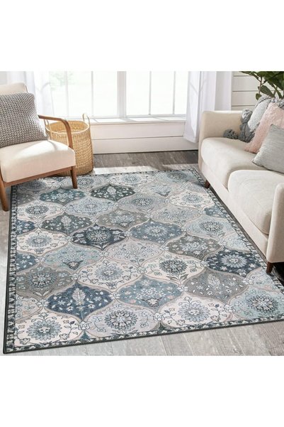 Generic Indoor Door Mat Retro Floor Mat, Non Slip Washable Doormat Quickly Ab...