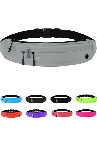 Generic Running Belt Jogging Waist Pack for Men Women Runner