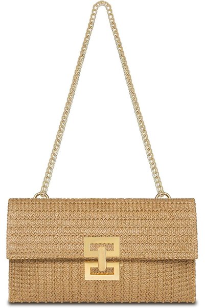 Generic Straw Clutch Purse For Women, Woven Straw Crossbody Bags For Women, D...