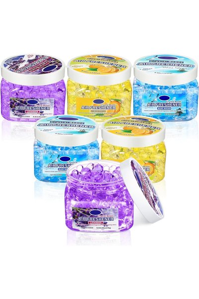 Generic 6 Pcs Odor Eliminator Gel Beads - Air Freshener - Odor Removing Gel L...