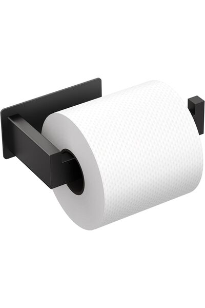 Generic Self-Adhesive Toilet Paper Holder, No Drilling, Stainless Steel
