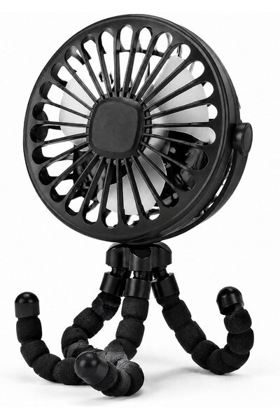 Generic Stroller Fan Portable Silent Baby Car Fan for Travel Outdoor USB Char...