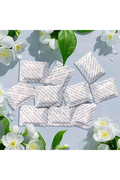 Generic 50 Pack Jasmine Sachets for Drawers & Closets, Scented Drawer Freshen...