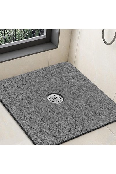 Generic Shower Mat Non Slip,32 x 32 Inch Extra Large Square Shower Mat with D...