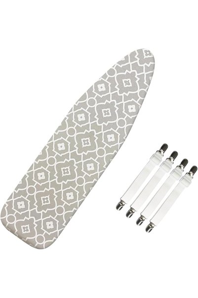 Generic Ironing Board Cover 110cm×34cm with 5mm Thickened Foam 100% Cotton Ma...