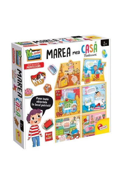 OEM Joc educațional Montessori „Casa mea cea mare”