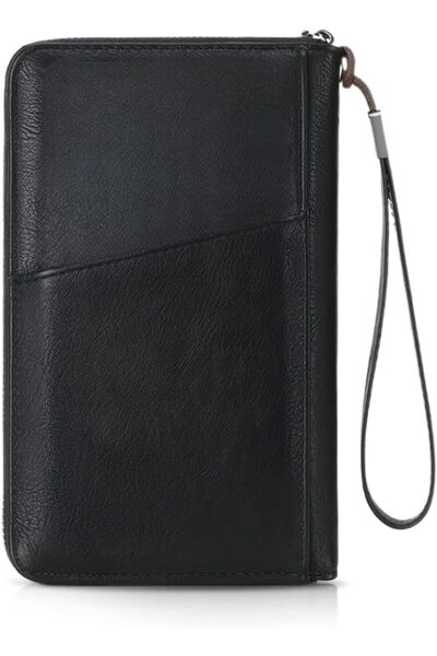 Generic Travel Passport Holder Wallet for Family, RFID Blocking Waterproof Or...
