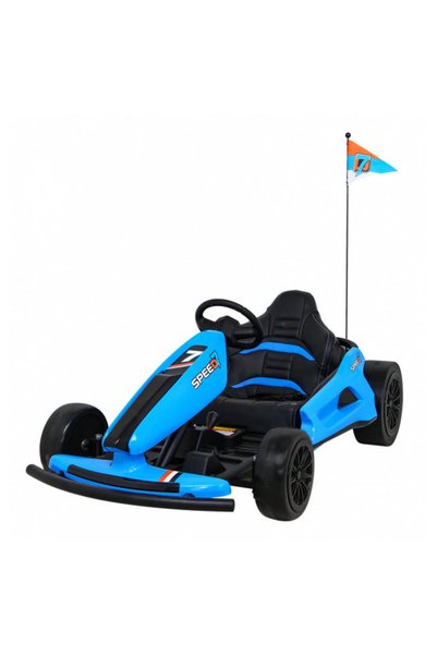 TEA Sports Kart electric pentru copii DRIFT KING 24 Volti (035) Albastru