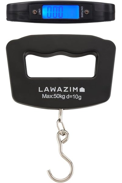 Generic Digital Luggage Scale - Black - Handheld Portable Baggage Weight Chec...