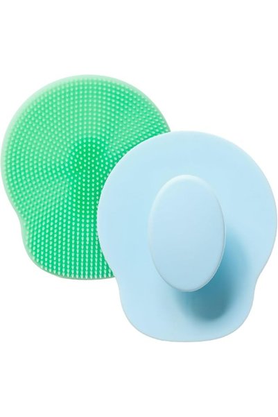 KLOY Silicone Face Cleansing Scrubber for Exfoliation, Massaging (Pack of 2)