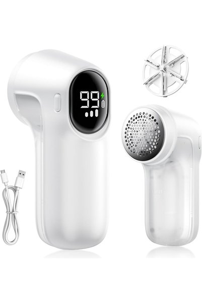 Generic Rechargeable Fabric Shaver, 3-Speeds Electric Lint Remover Shaver wit...