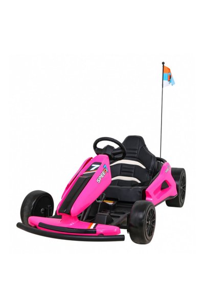 TEA Sports Kart electric pentru copii drift KING LUX 24V 300W (035) Roz