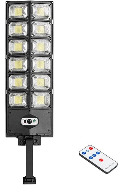 Generic 504 LED solar street light,8000LM high brightness,6500K cool white, I...