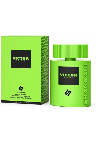SHANGANI VICTOR For Men Eau de Parfum, 100ml – Citrus Aromatic Woody Fragranc...