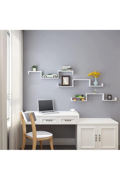 Talis Set 3 Rafturi de perete, Talis, LWS40WT, Alb, 30/35/40 cm