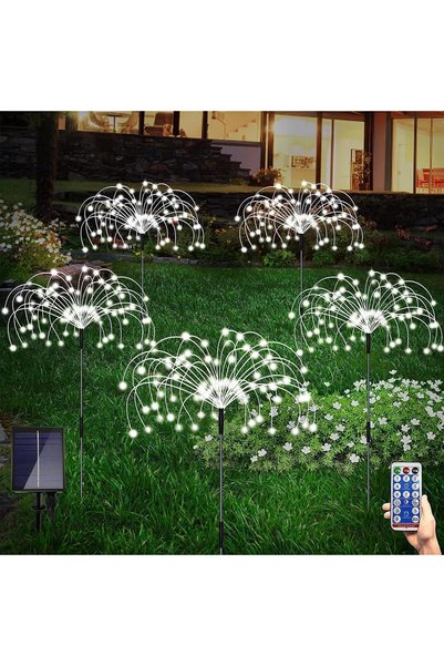 Generic Solar Firework Lights, 4Pack 480 LED Solar Garden Lights,Waterproof F...