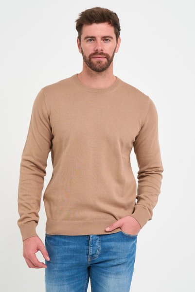 Kenvelo - Pulover bărbat de culoare uniformă