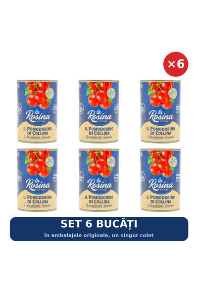 La Rosina Set 6 x Roșii cherry Il Pomodorino di Collina, 400 g