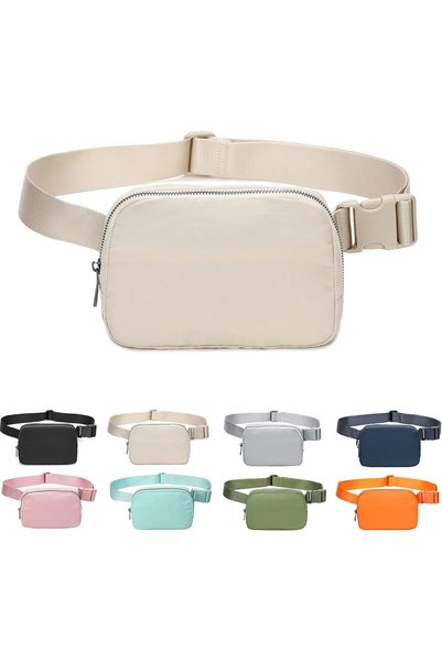 Generic Fanny Belt Bag, Waist Pack Crossbody Bags Bum Bag for Running Hiking ...