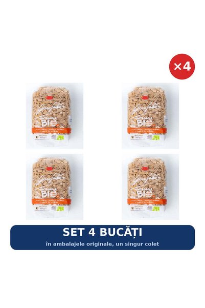 Garofalo Set 4 x Paste mixte integrale bio Garofalo, 500 g