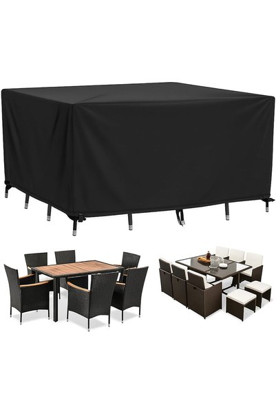 Generic Waterproof Garden Patio Furniture Cover set, (180x123x74 cm) Upgraded...