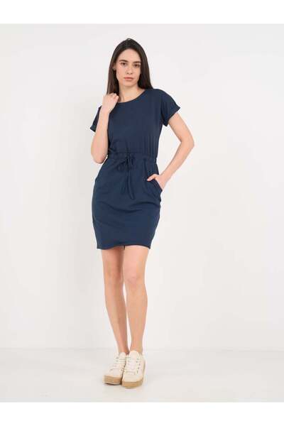 Timeout - Rochie damă de culoare uniformă