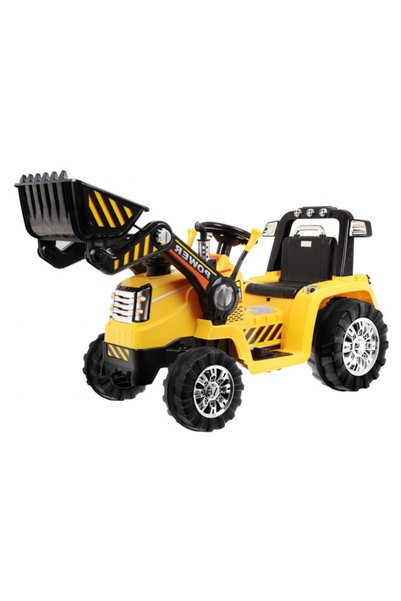 TEA Sports Tractor electric pentru copii cu Telecomanda (1005) Galben
