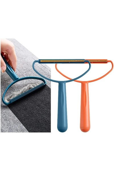 Generic 2Pcs Portable Lint Remover, Lint Roller, Manual Double Sided Clothes ...