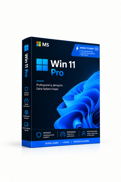 Steam 11Windows 11 Pro Lisans Key Dijital Lisans Anahtarı 32&64 Bit Ömür Boyu...