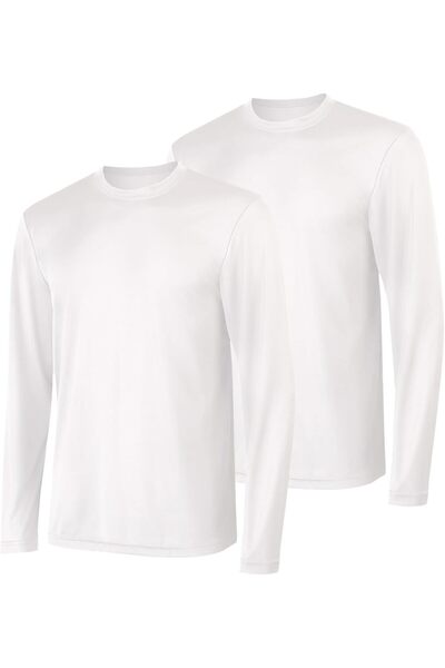 Generic Sport Men's Long-Sleeve T-Shirt Pack, Cool DRI Moisture-Wicking Perfo...