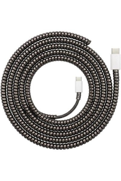 Generic Spiral Cable Protector for Pets, Wire Repair Sleeve with Strain Relie...
