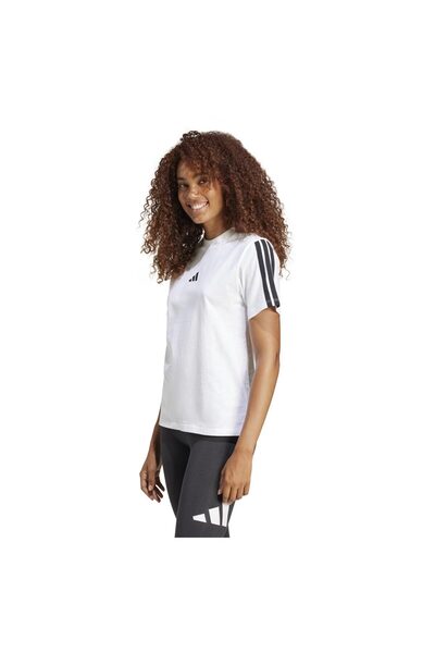 adidas Γυναικείο T-shirt με κοντά μανίκια, 3 ρίγες, SJ