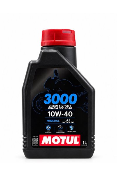 3000 10W-40 4T Mineral Motosiklet Motor Yağı 1 Litre