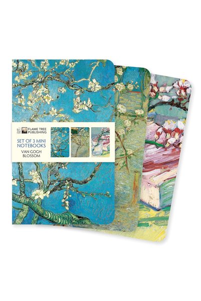 Generic Vincent van gogh: blossom set of 3 mini notebooks: our popular mini n...