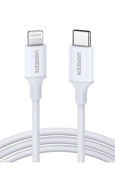 Generic كابل شاحن آيفون 1 متر [معتمد من MFi] كابل USB-C إلى Lightning شحن سري...