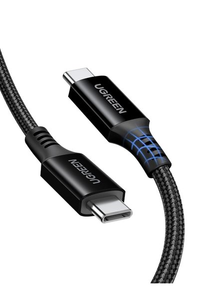 Generic كابل USB C إلى USB C بطول 3 أمتار، كابل شحن سريع من النوع C بقوة 100 ...