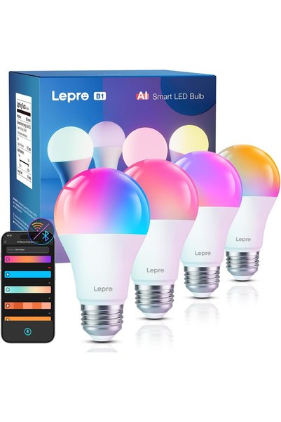 Generic B1 AI Smart Bulb E27, 806LM 8.5W (Replace 60W), Music Sync Screw ligh...