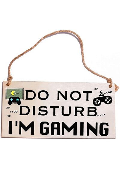 Generic Room Decor for Teen Boys Girls Gifts, Video Game Decor, Door Hanger S...