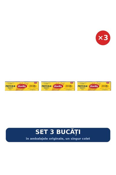 Barilla Set 3 x Spaghete Protein+ Barilla, 400 g