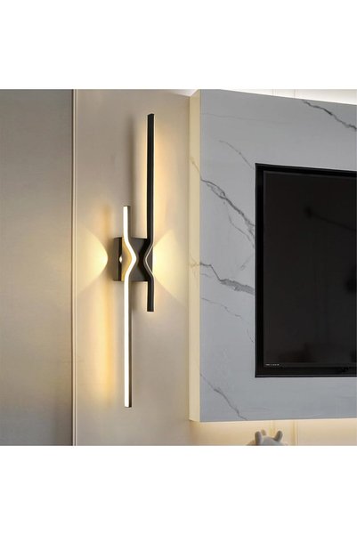 Generic （Warm light-80CM）Modern wall lights Home appliances Nordic style long...
