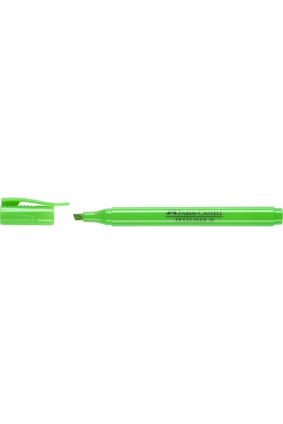 Generic قلم تحديد Textliner 38، لون أخضر، (عبوة تحتوي على 10 أقلام).