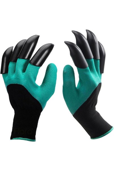 Generic 1 Pair Garden Gloves with Claws for Digging & Planting – Waterproof, ...