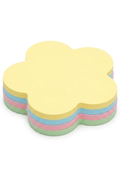 Generic Sticky Notes, Flower Sticky Notes Self Adhesive Removable Memo Pads, ...