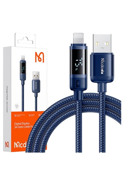 Mcdodo Încărcător USB Cablu Lightning Încărcare Rapidă Pentru iPhone 1M LED